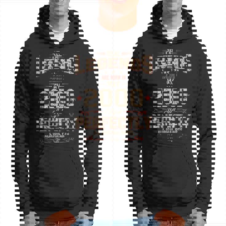 25 歳の誕生日 男性 オリジナル 5月 ヴィンテージ 2000 年 ギフト パーカー