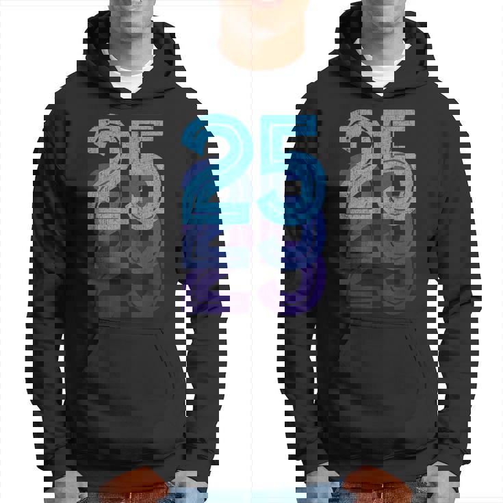 25ラッキーナンバー25歳の誕生日スポーツチーム-25 パーカー