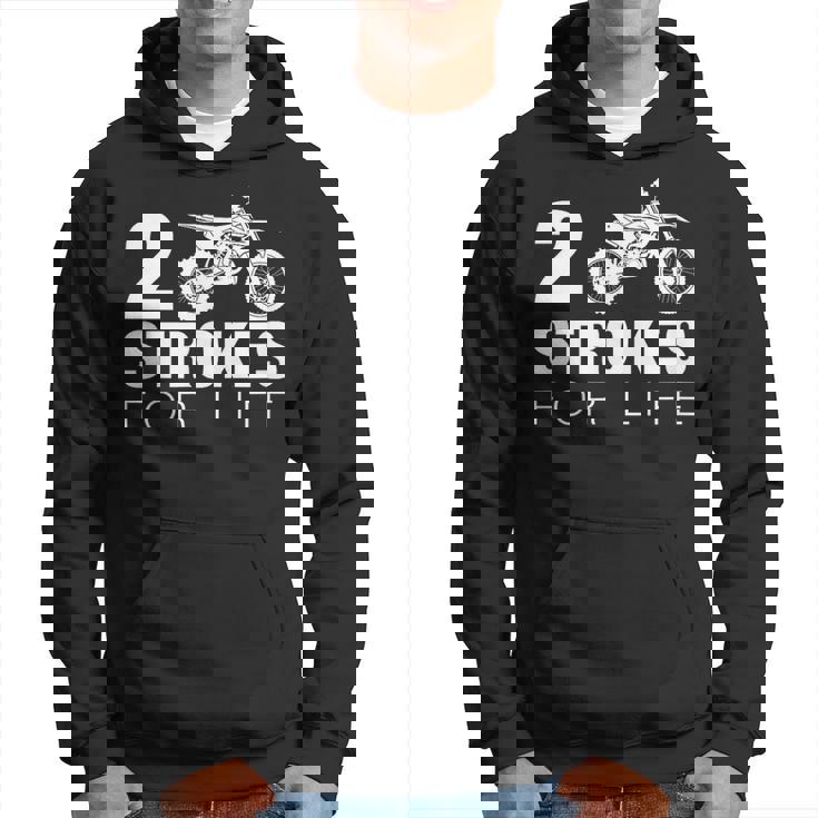 2ストロークフォーライフ モトクロス ダートバイク パーカー