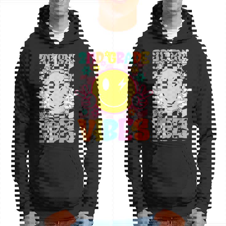 2年生 バイブス スマイルフェイス 新学期 2年生 パーカー