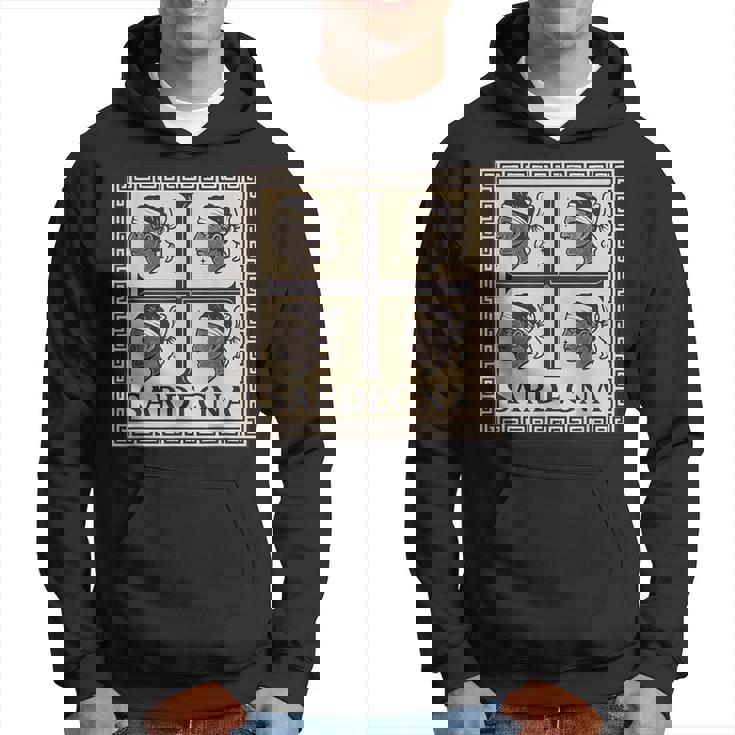 4 森 サルデーニャ 旗 サルデーニャ ギフト ローマ風 パーカー