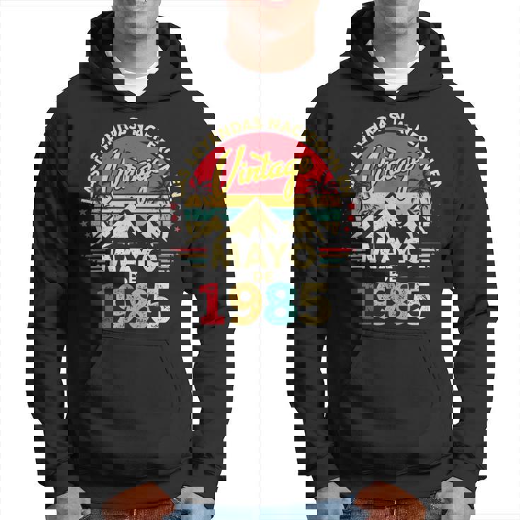 40 Años Cumpleañosintage Nacido En Mayo 1985 Sudadera