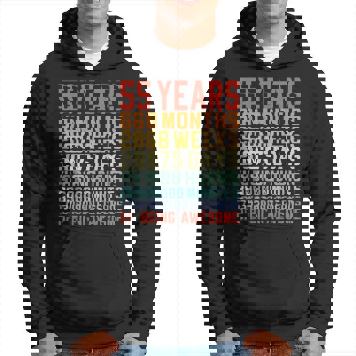 55 歳 お誕生日 55 Years Birthday 55 回目の誕生日プレゼント パーカー