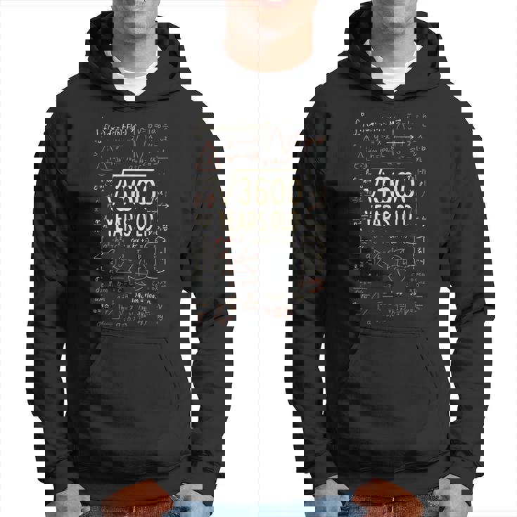 60 Años Cumpleaños Raíz 3600 Mates Ingeniosointage Sudadera