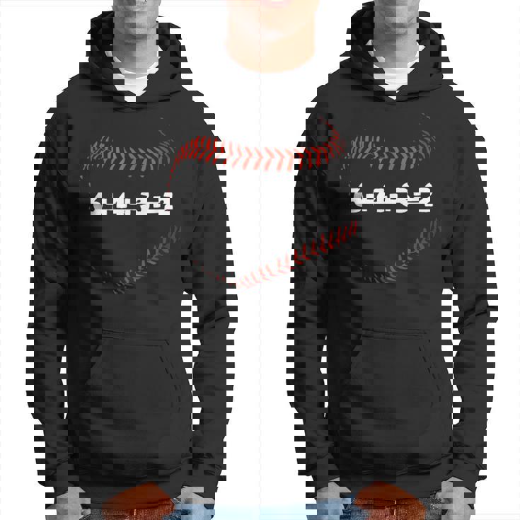 6432 ダブルプレー野球選手ギフト野球格言 パーカー