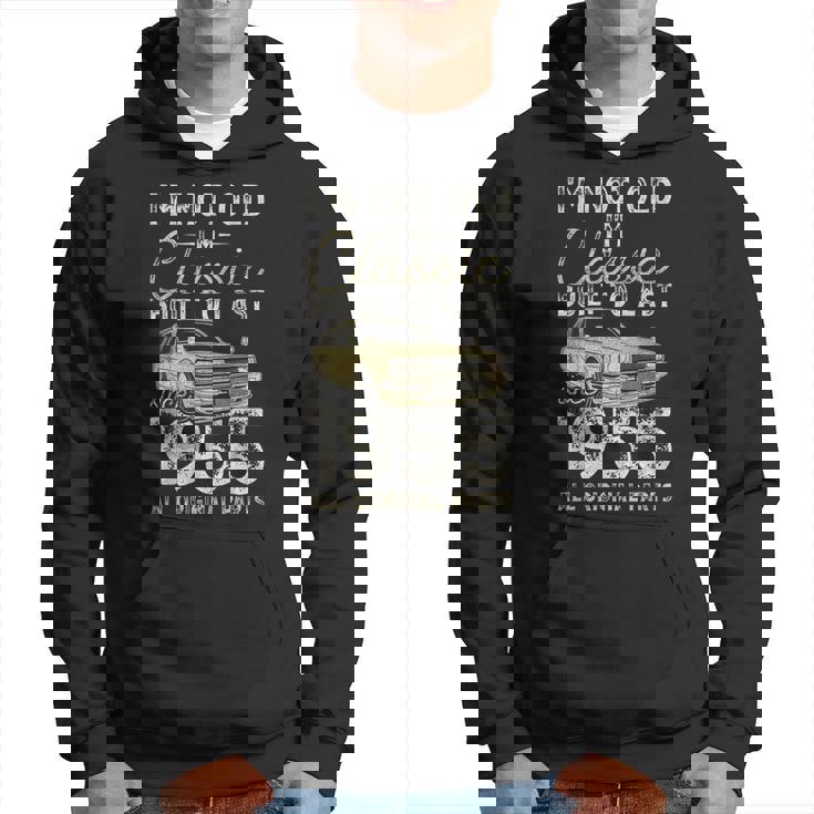 70 歳の誕生日、1955 年以来、クラシックカー、70 歳 パーカー