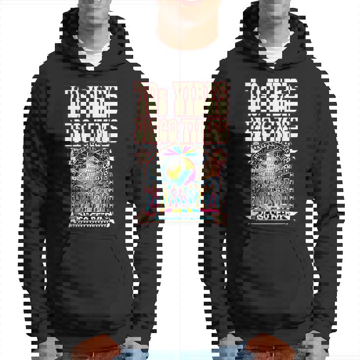 70Sibes Disco Times 揺れる70年代スタイル ディスコダンスクラブ パーカー