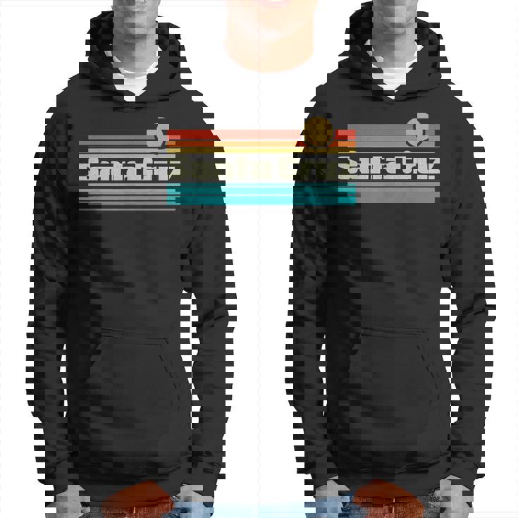 70年代80年代カリフォルニアcaレトロサンセットシティサンタクルーズ パーカー