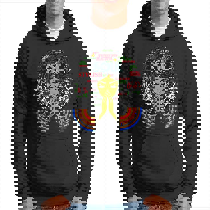 70年代ファンクアフロソウルレトロヴィンテージデザインアフロアンク パーカー