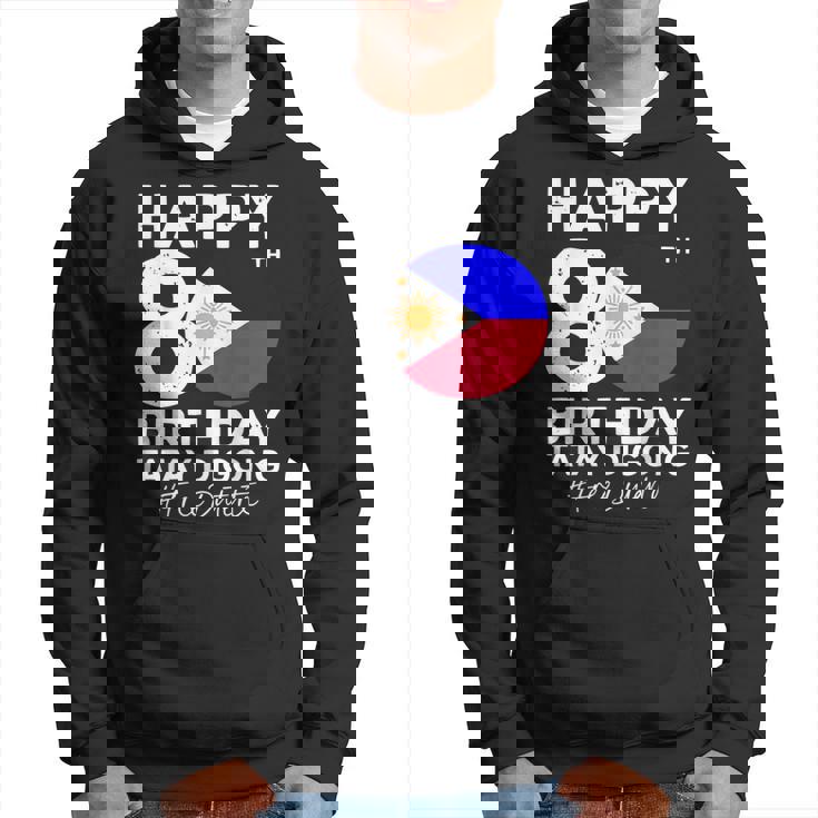 80歳の誕生日おめでとうタテイ・ディゴン・ドゥテルテ Prrd フリー・ドゥテルテ パーカー