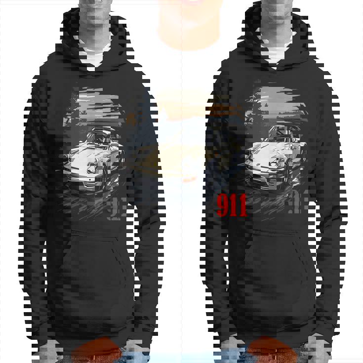 911ターボレトロヴィンテージ964カークラシック自動車トラック。 パーカー