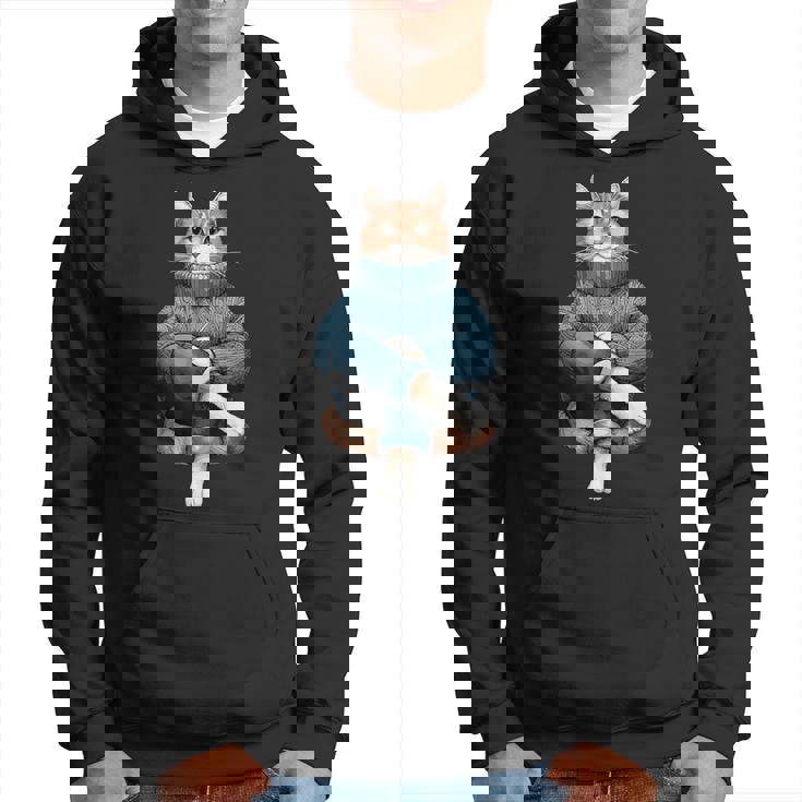 A Cozy Cat Wear Aweater And お揃い パンツ パーカー