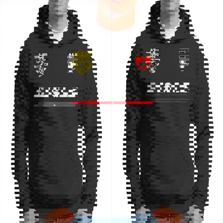 Aigle スポーツサッカージャージ フラッグ フットボール パーカー