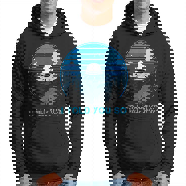 Alien Invasion In The Dark Ufo I Told Youo パーカー