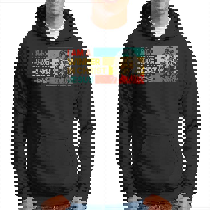 I Am A Winner In Jesus Krist God Faith Jesus パーカー