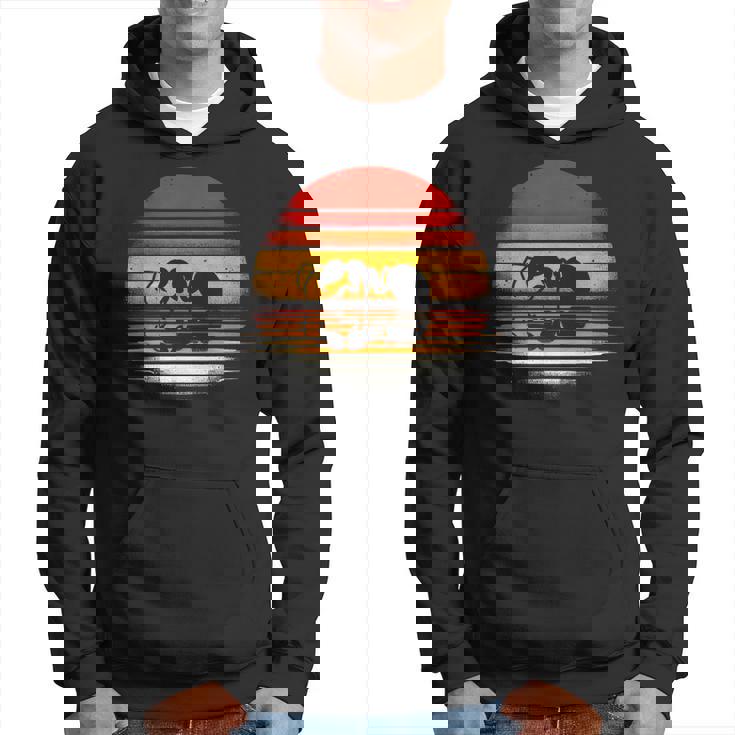 Antunset レトロスタイル サファリ ヴィンテージ 70年代の昆虫 パーカー