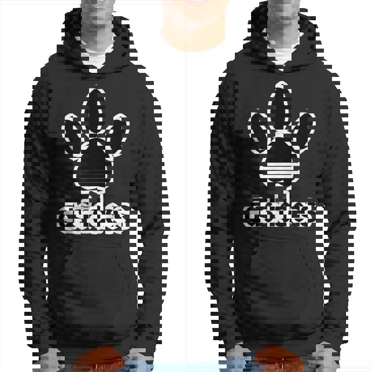 Asides アシデス Asides 足です。肉球です。【変なtシャツ屋さん】スポーツ ブランド パロディ 面白デザイン パーカー