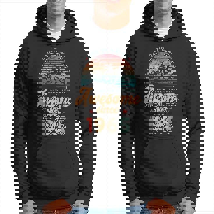 Awesomeince 1965 パームツリー 60歳の誕生日 パーカー