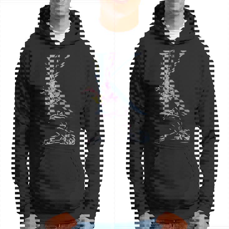 Balla バレエ ダンス イニシャル 名前 K Dance モノグラム バレエ パーカー