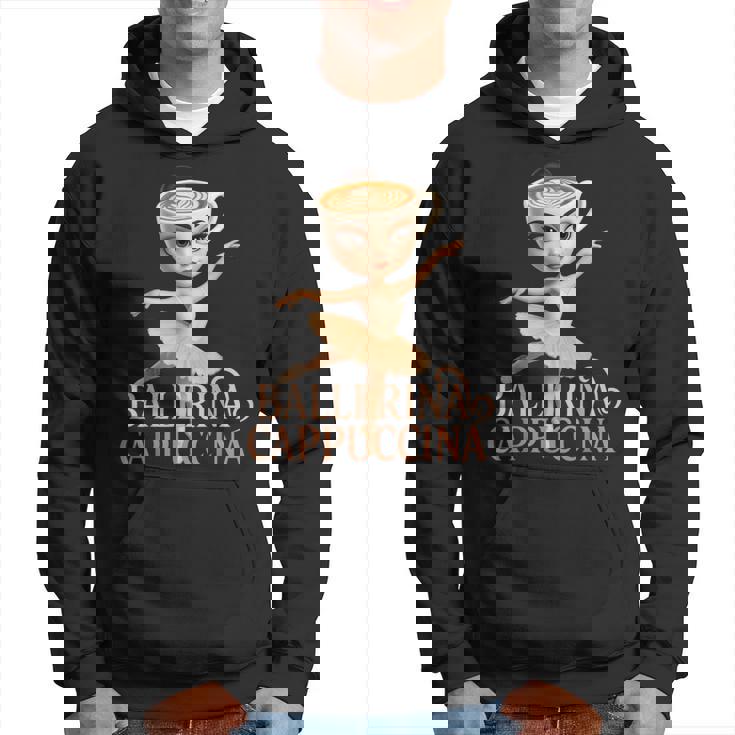 Ballerina Cappuccina Brainrot パーカー