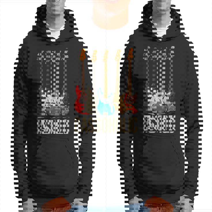 Bassoholic ベースギタープレーヤーのベーシストのコレクターのためのギフトbass パーカー