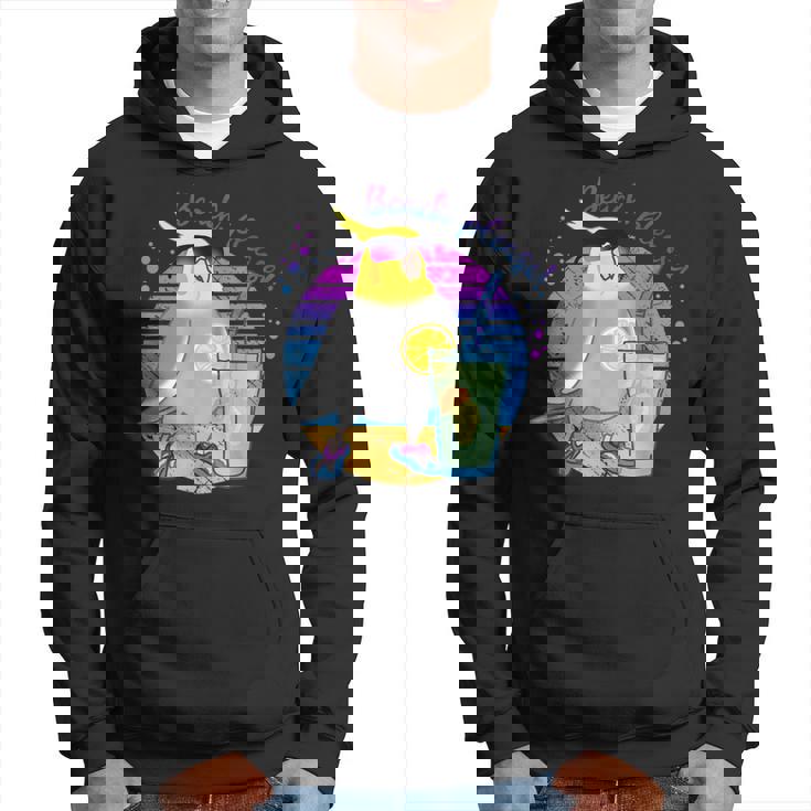 Beach Pleaseummer オカメインコ サングラス バーブ ミーム オウム パーカー