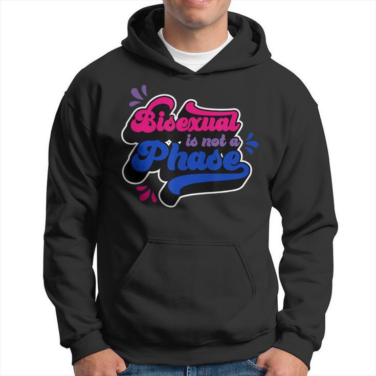 Bisexual Is Not A Phase Cute Bi Pride Flag Citas Divertidas Sudadera