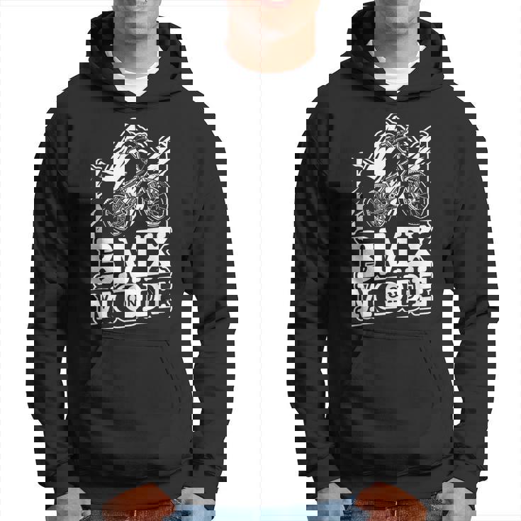 Bmx Mode On Biker Bicycle Bike Cyclist Extremeports Bmx パーカー