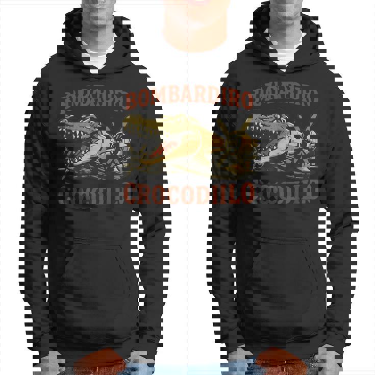 Bombardiro Crocodilo イタリアンブレインロットミーム パーカー