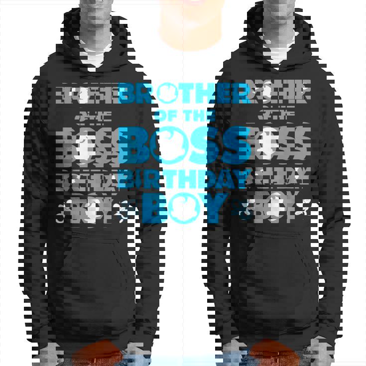 Brother Of The Boss 誕生日 男の子 赤ちゃん 家族 デコレーション パーカー