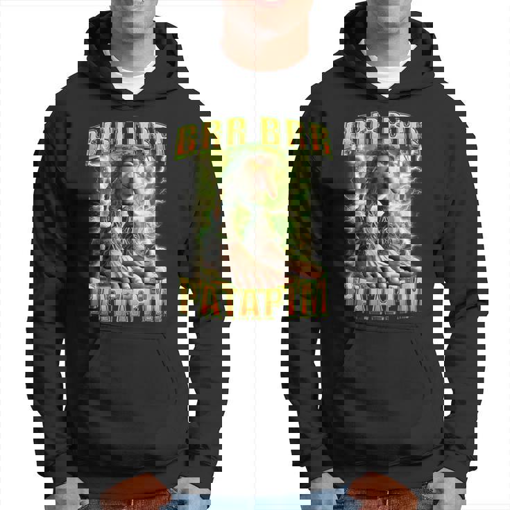 Brr Brr Patapim おもしろイタリアンミーム ブレイン パタピム ユーモア パーカー