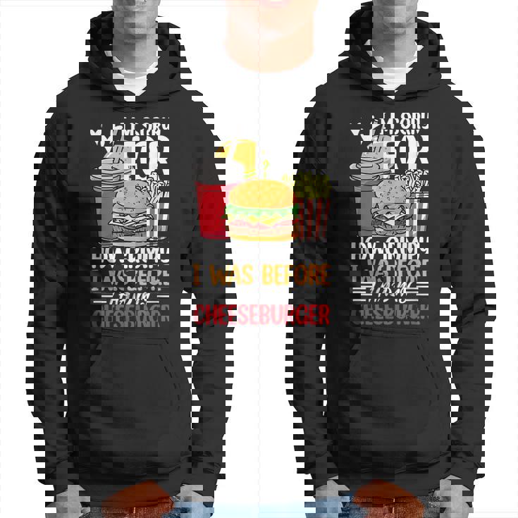 Burger メンズ レディース チーズバーガー ファーストフード バーガー愛好家 パーカー