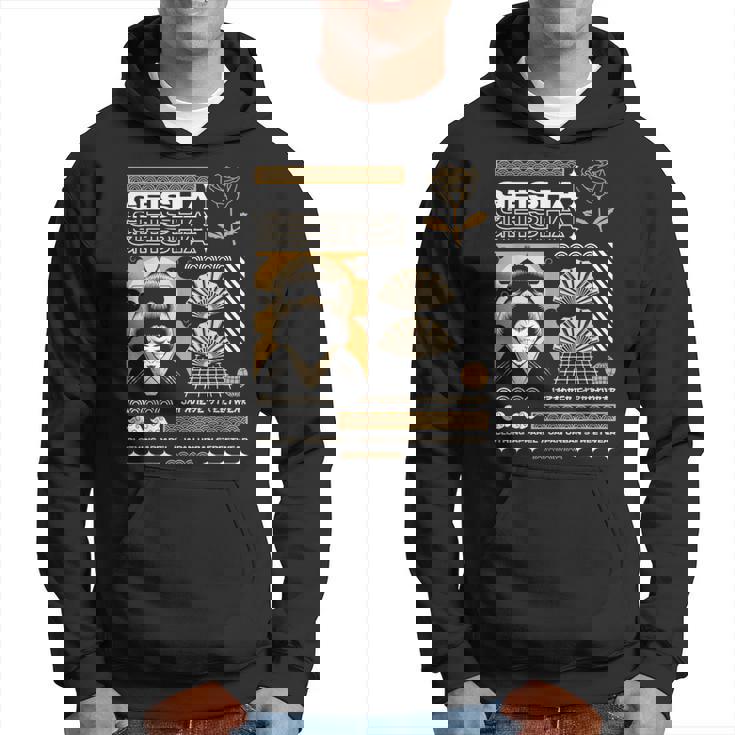Camisa Japonesa Geisha Asiática Sudadera