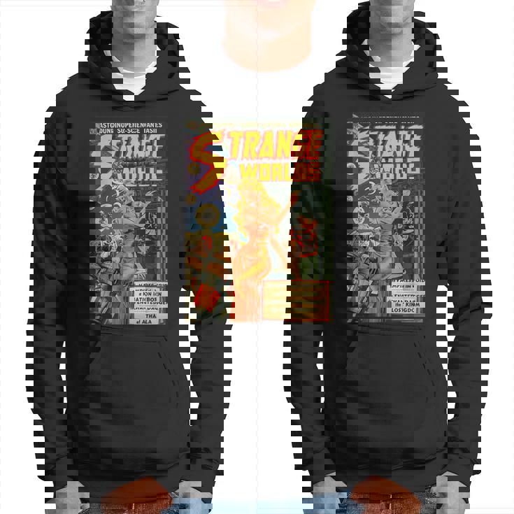 Ciencia Ficción Pin Up Chica Ciencia Ficciónintage Horror Comic Book Sudadera
