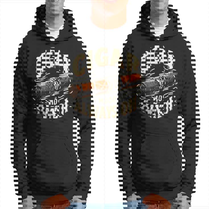 Cigar Mood Always On Cigar ファニーグラフィックtシャツ パーカー