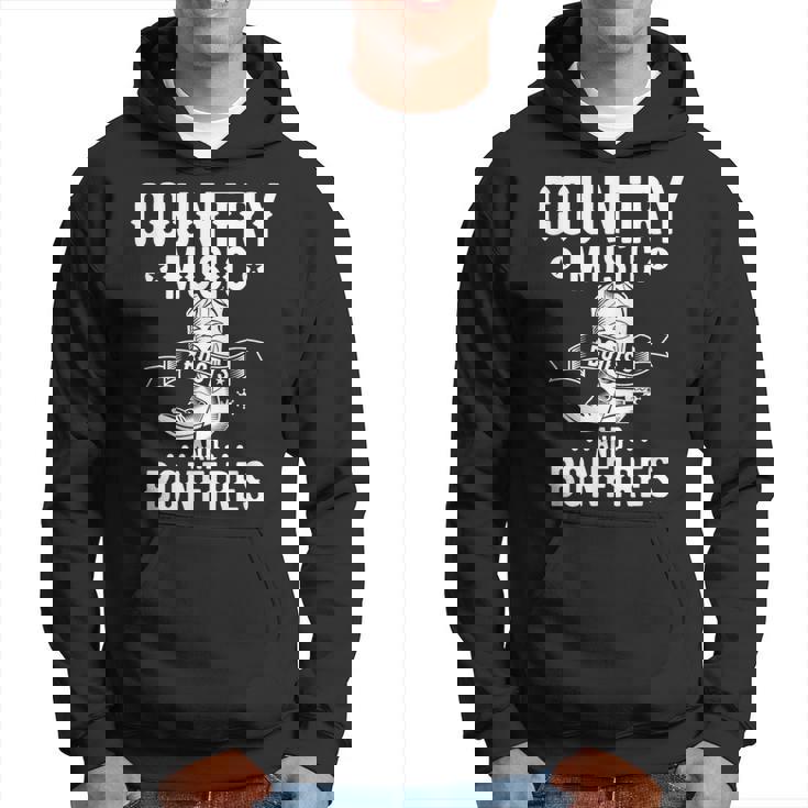 Country Music And Bonfire ウエスタンカントリーラインダンスブーツ パーカー