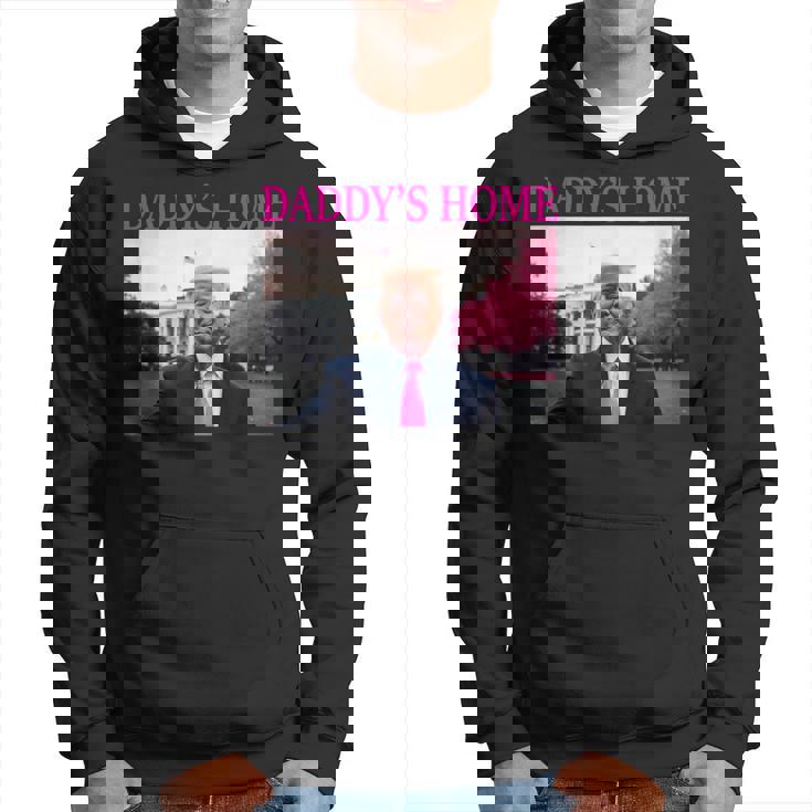 Daddy's Home President Donald Trump Pink Trumpelfie パーカー