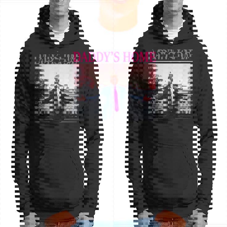 Daddy's Home President Donald Trump 2024 Pink Trump パーカー