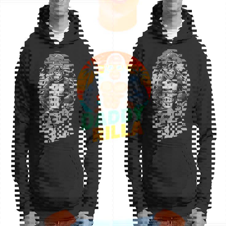 Daddy Rilla Gorilla Dad 父の日ギフト お父さんへのギフト パーカー