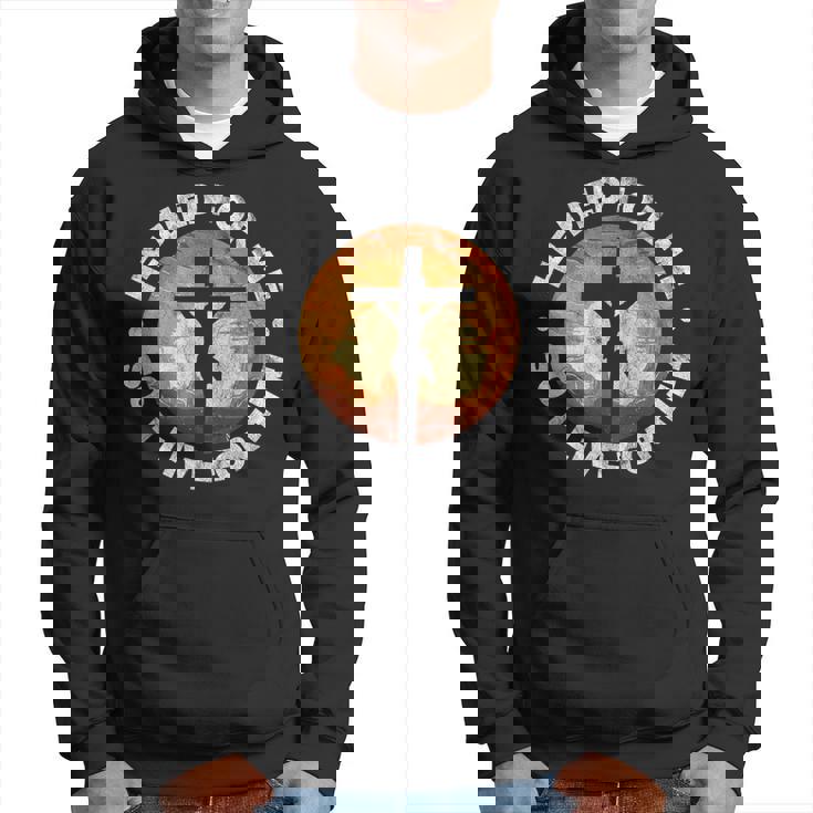 He Died For Me Ando I Live For Him クリスチャン イエス クロス パーカー