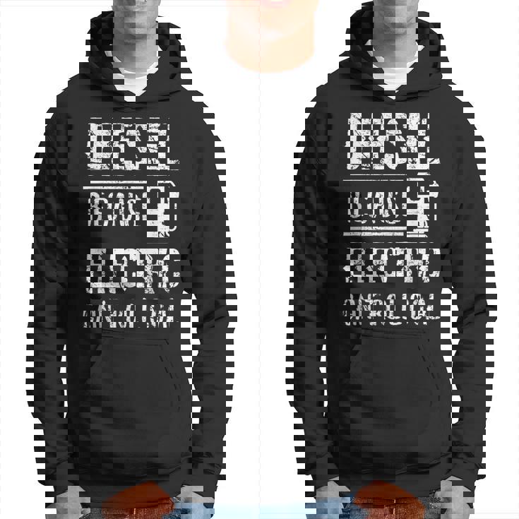 Diesel Because Electric Can't Roll Coal Truck パーカー