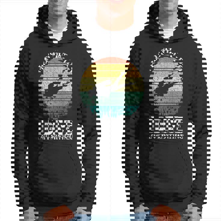 Diverintage Ocean Diver I Dive Sudadera