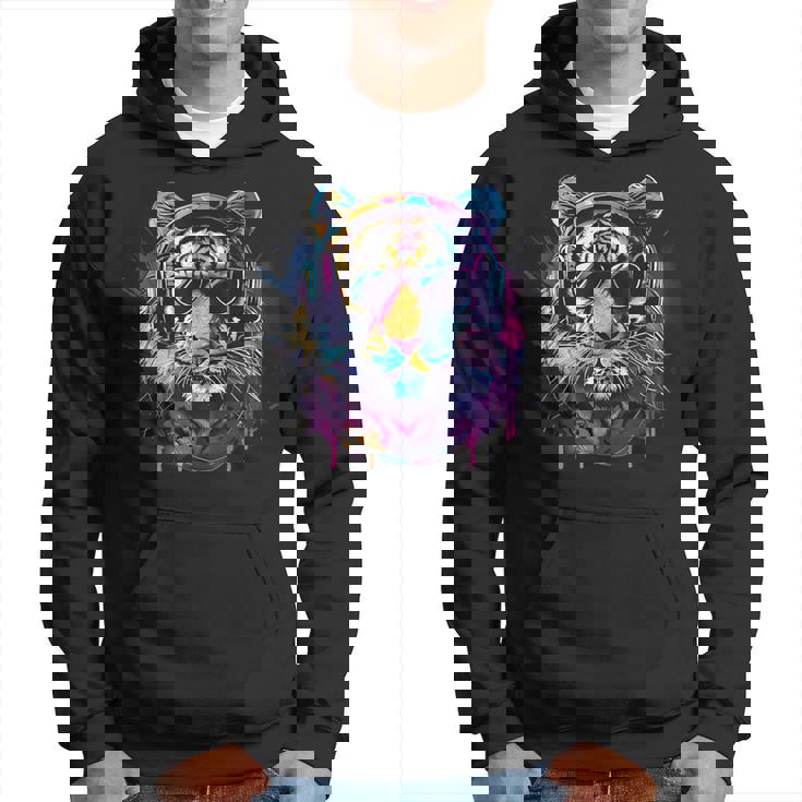 Dj Tiger ミュージックヘッドフォン 音楽プロデューサー ハウス ビートメーカー パーカー