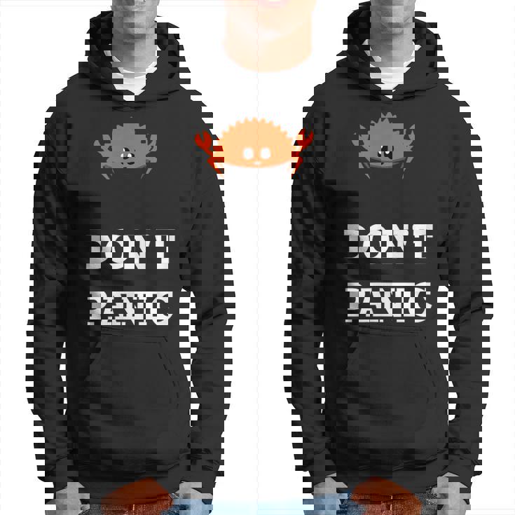 Don't Panic Rustacean Ferris The Crab Rustプログラミング パーカー