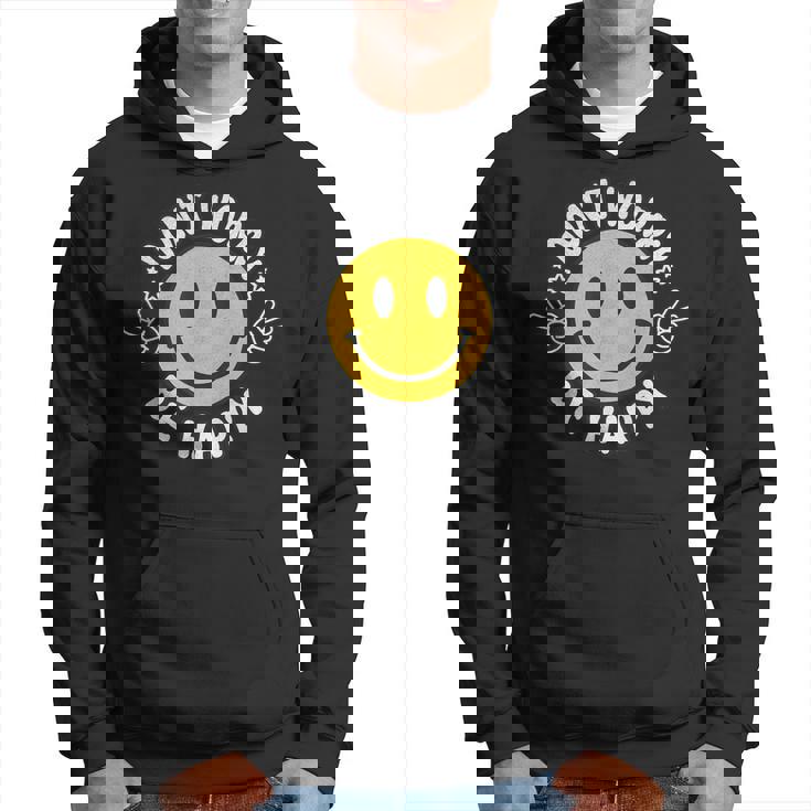 Don't Worry We Be Happymile Face レトロ グルービー 70年代 パーカー