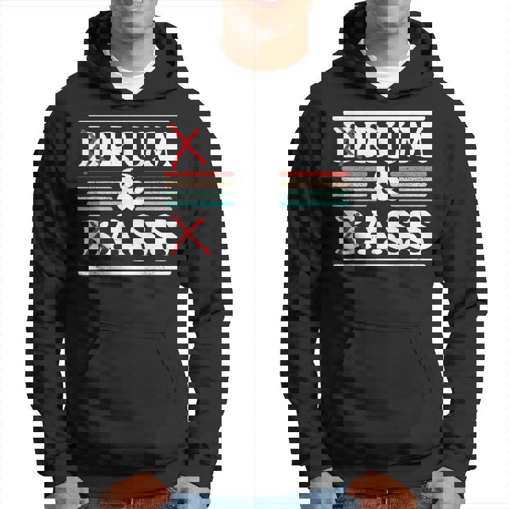 Drum & Bass Rum & Ass Retrointageibes Team パーカー