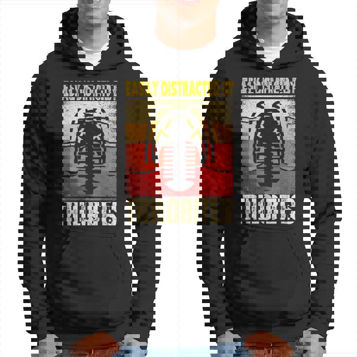 Easy Distracted By Trilobites Trilobite Lover パーカー