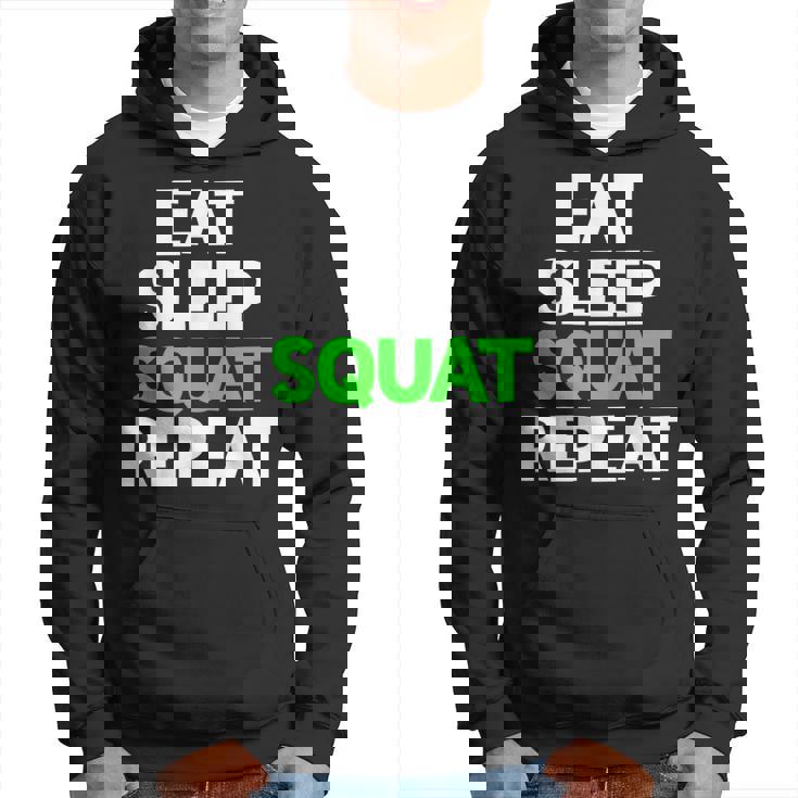 Eatleepquat Repeat モチベーショントレーニング パーカー