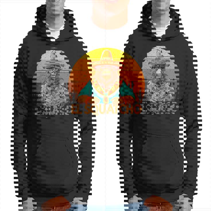 Elquatcho メキシカン ビッグフット サスカッチ シンコ・デ・マヨ メンズ キッズ パーカー