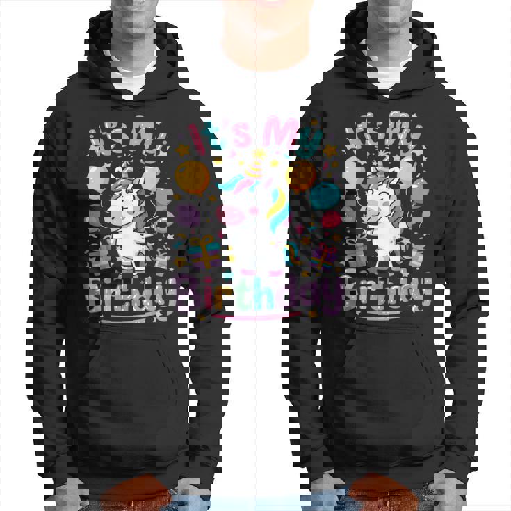 Es Mi Unicornio De Cumpleaños Sudadera